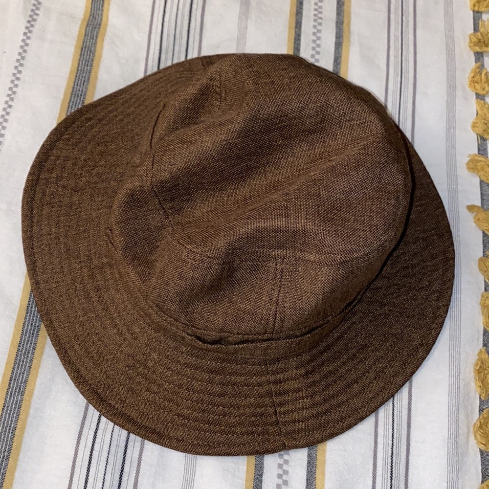 Classic Brown Bucket Hat - Women Accessories